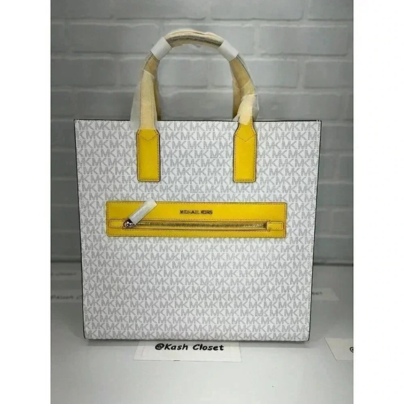 Michael Kors Kenly Tote Large bag Citrus Multi - Picture 1 of 9